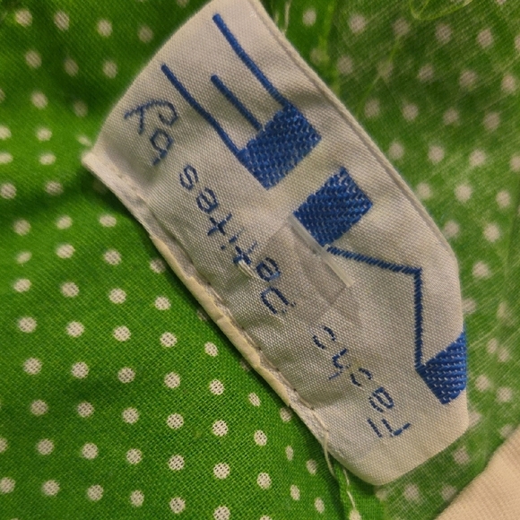 Vintage Green and Black Long Sleeve Dress - Picture 12 of 17